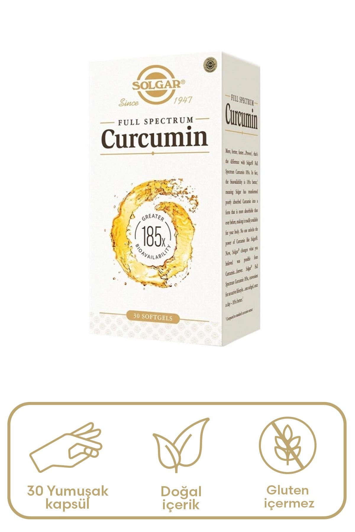 Solgar Curcumin 30 Kapsül