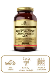 Solgar Glucosamine Chondroitin Msm 120 Tablet