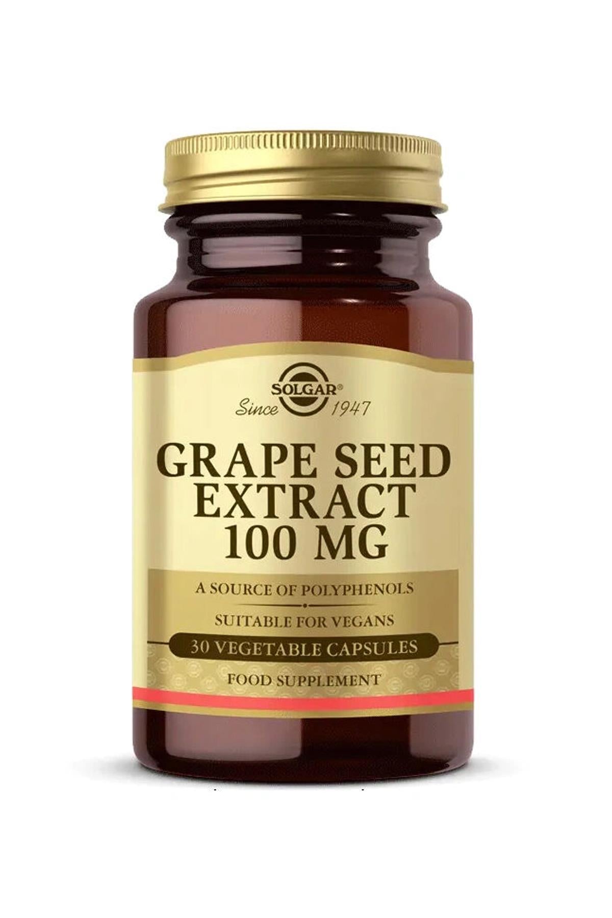 Solgar Grape Seed Extract 30 Kapsül