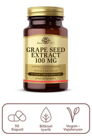 Solgar Grape Seed Extract 30 Kapsül