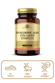 Solgar Hyaluronic Acid Collagen Complex 30 Tablet