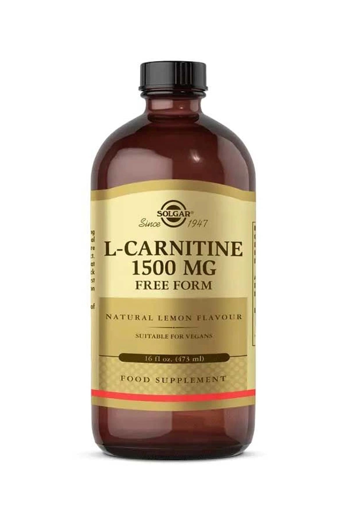 Solgar L Carnitine 1500 mg Takviye Edici Gida 473 ml