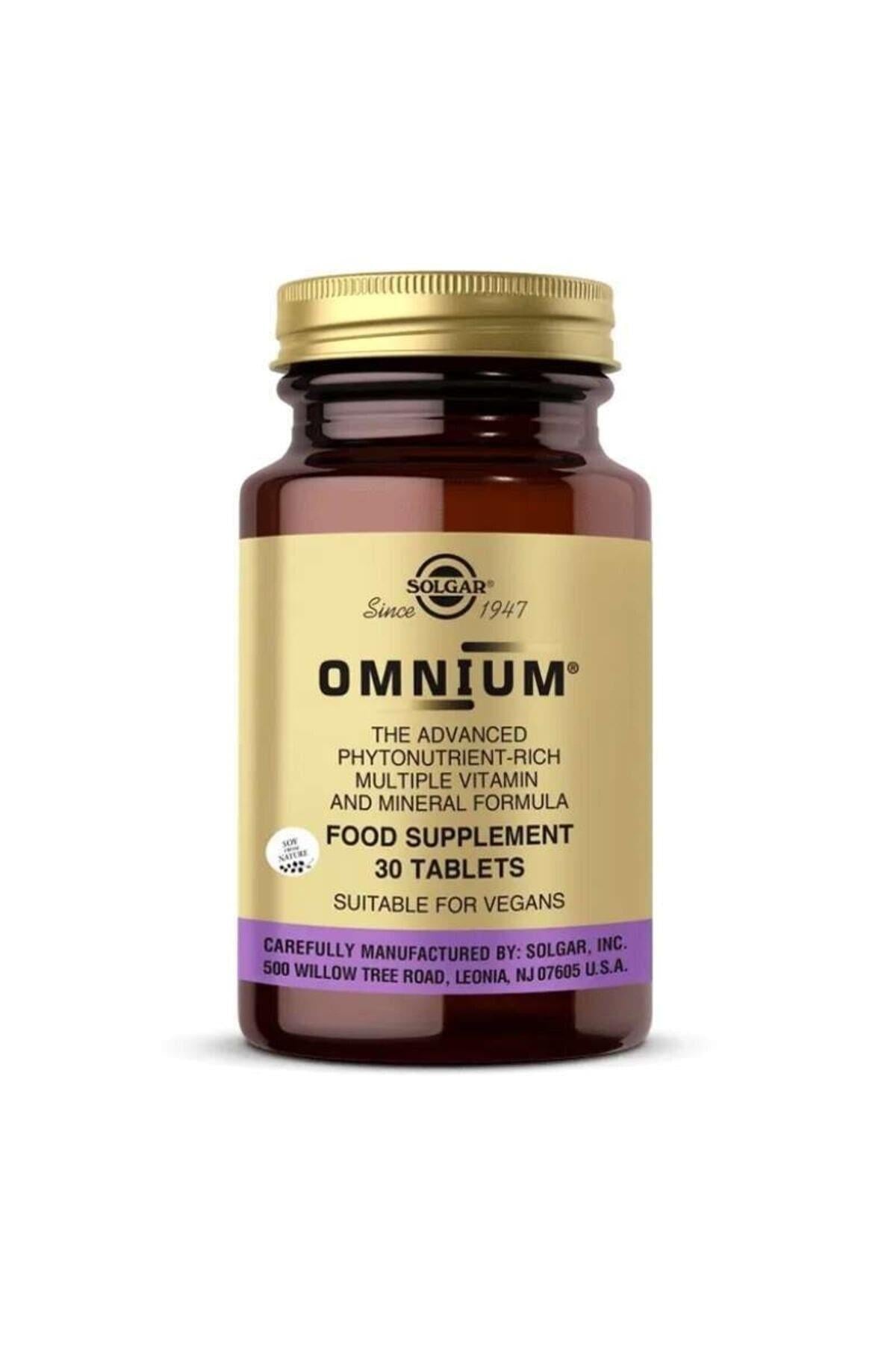 Solgar Omnium 30 Tablet