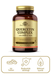 Solgar Quercetin Complex With Ester-C Plus Kuersetin Takviyesi 50 Kapsül