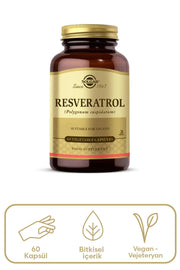 Solgar Resveratrol 60 Kapsül