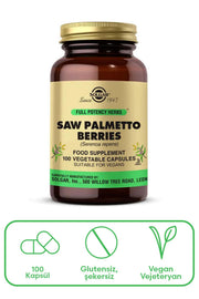 Solgar Saw Palmetto Berries 100 Kapsül