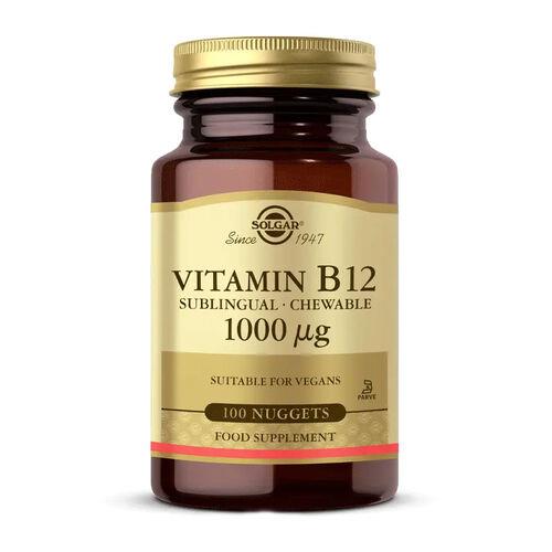 Solgar Vitamin B12 1000 mcg 100 Dilaltı Tablet