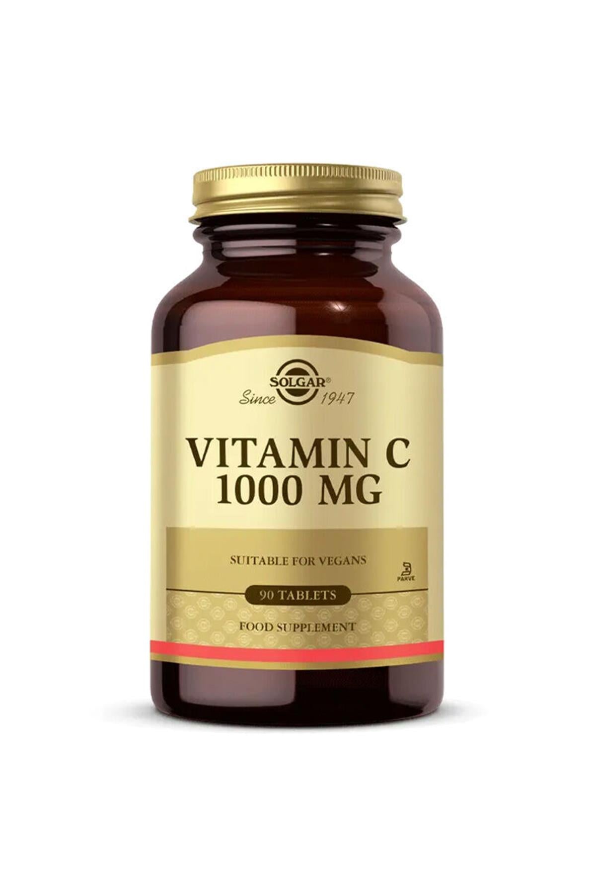 Solgar Vitamin C 1000 Mg 90 Bitkisel Tablet