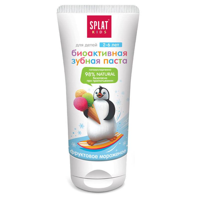 Splat Meyveli Dondurma Tadında 2-6 Yaş Çocuk Diş Macunu 50 Ml