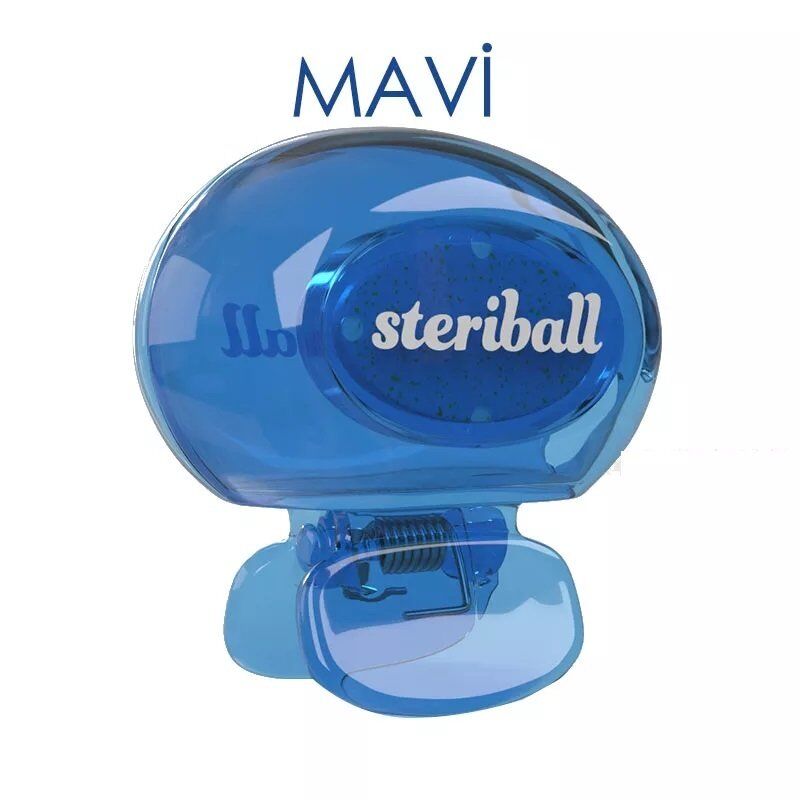 STERİBALL DİŞ FIRÇASI KORUYUCU KAP MAVİ
