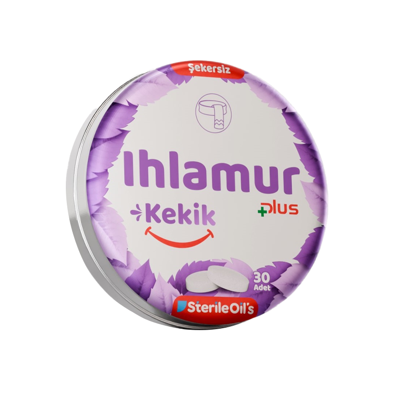 Sterile Oils Ihlamur ve Kekik Şekersiz Pastil 30 Adet