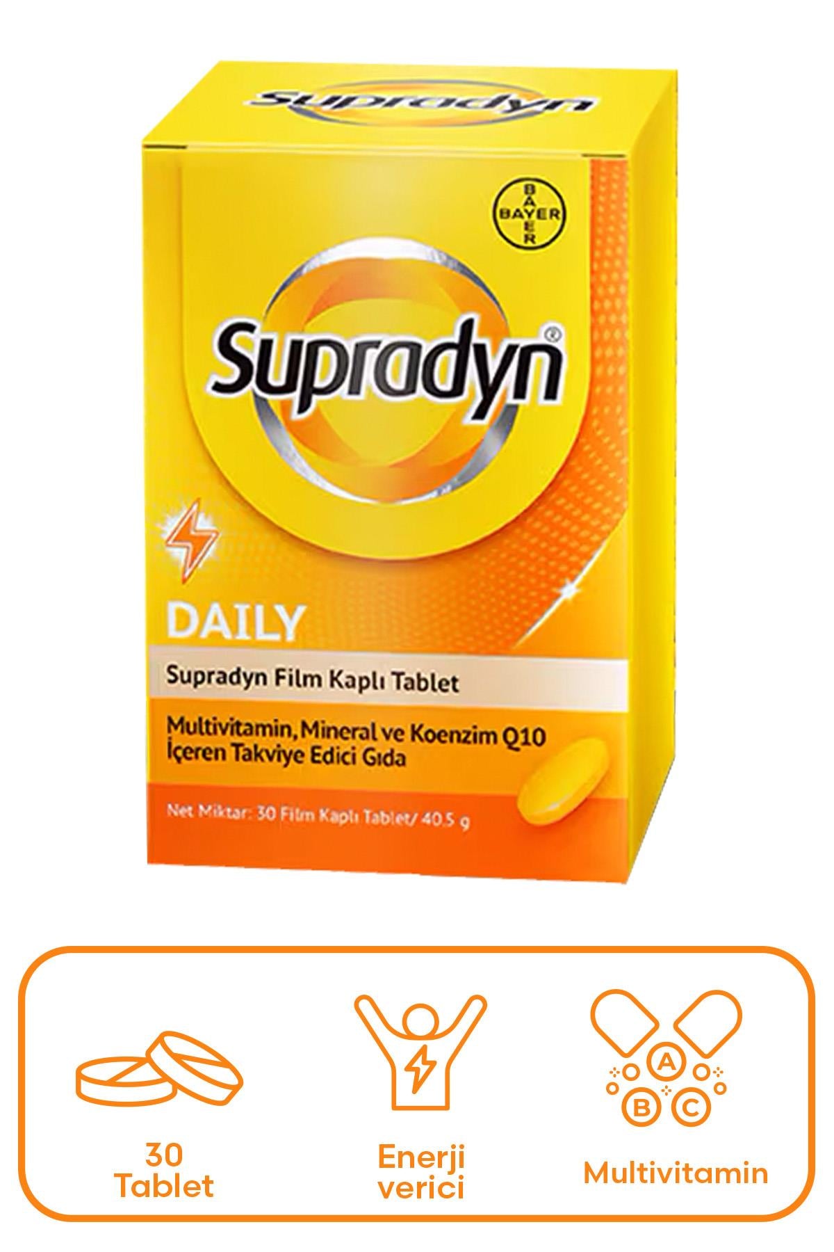 Supradyn Daily Takviye Edici Gıda 30 Tablet