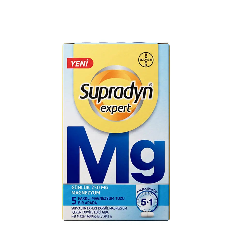 Supradyn Expert Magnezyum 60 Kapsül