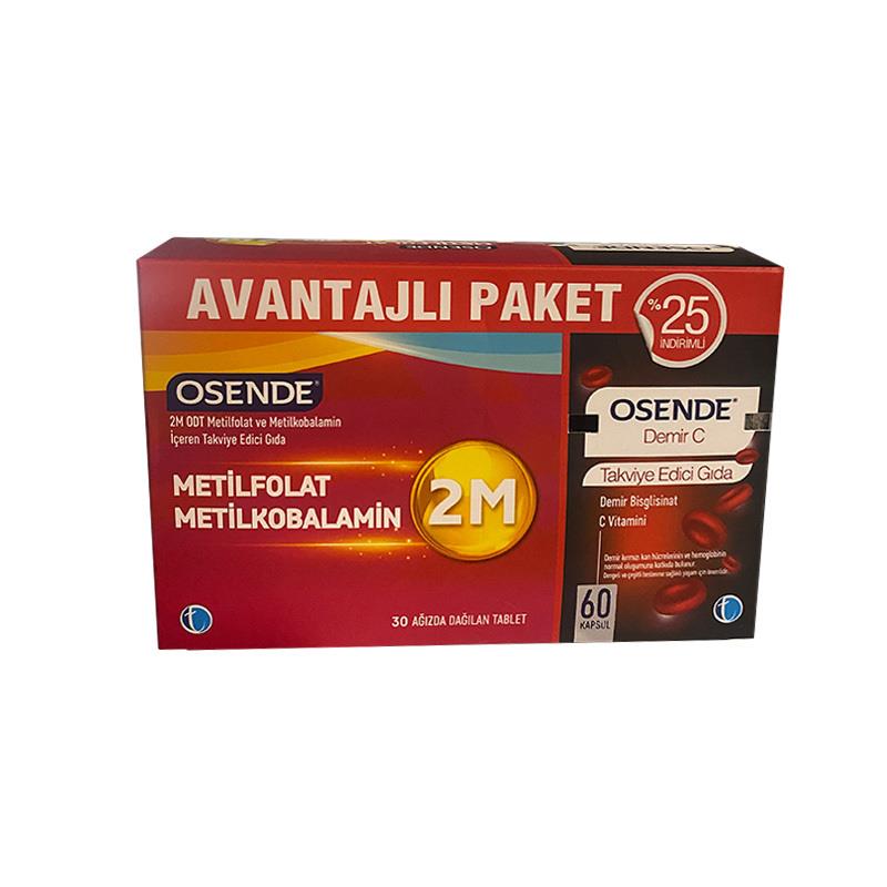 Tab İlaç Osende Demir C İçeren Takviye Edici Gıda Avantajlı Paket