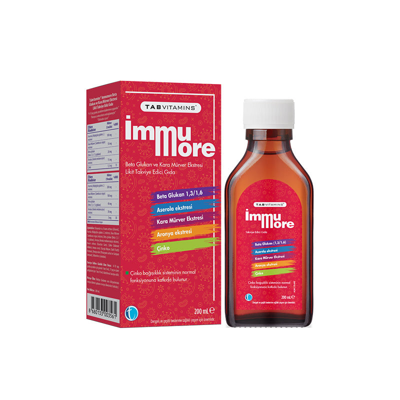 Tab Vitamins İmmumore Beta Glukan Likit 200ml