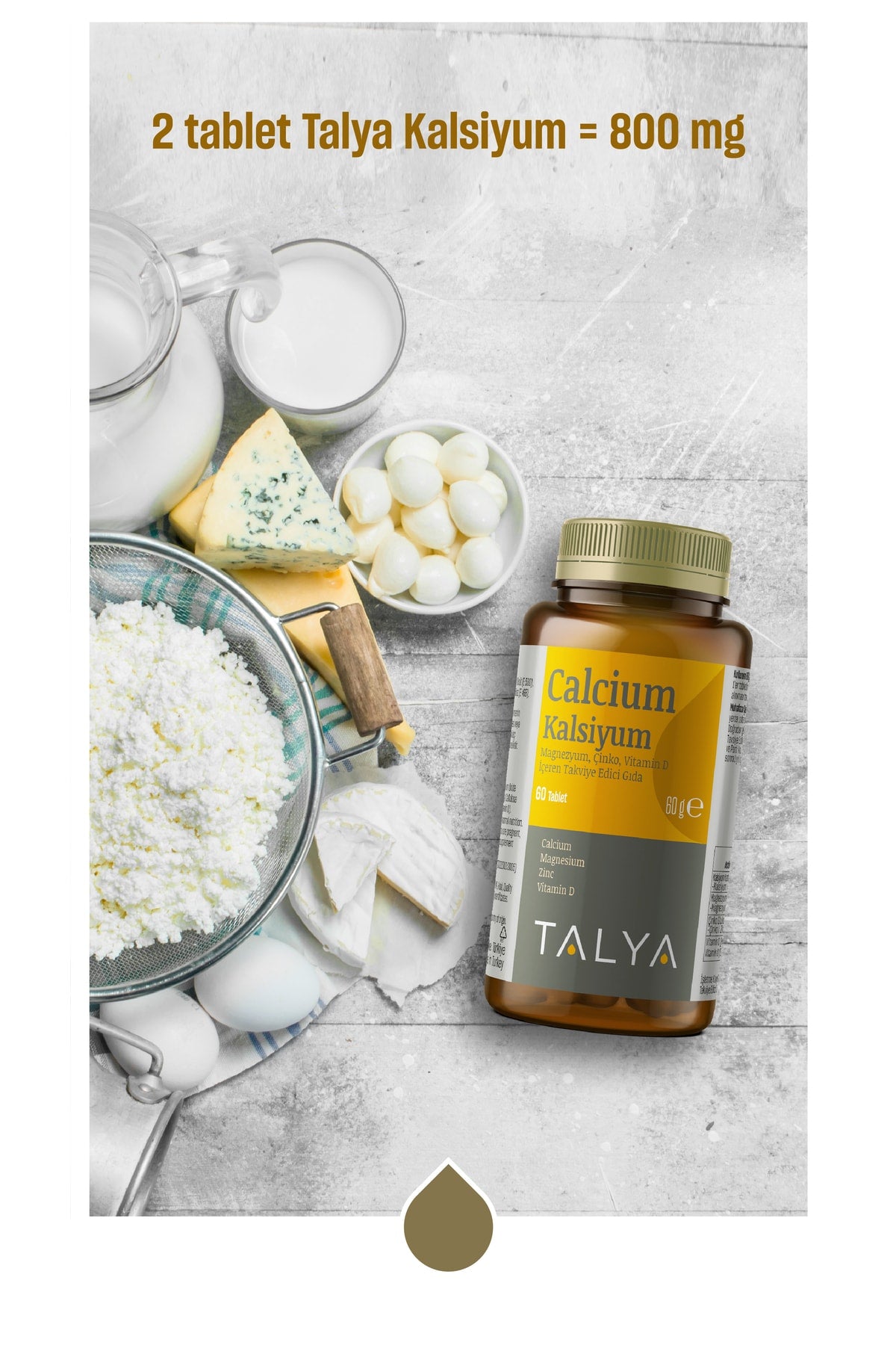 Talya Calcium Magznvıt D 60TB