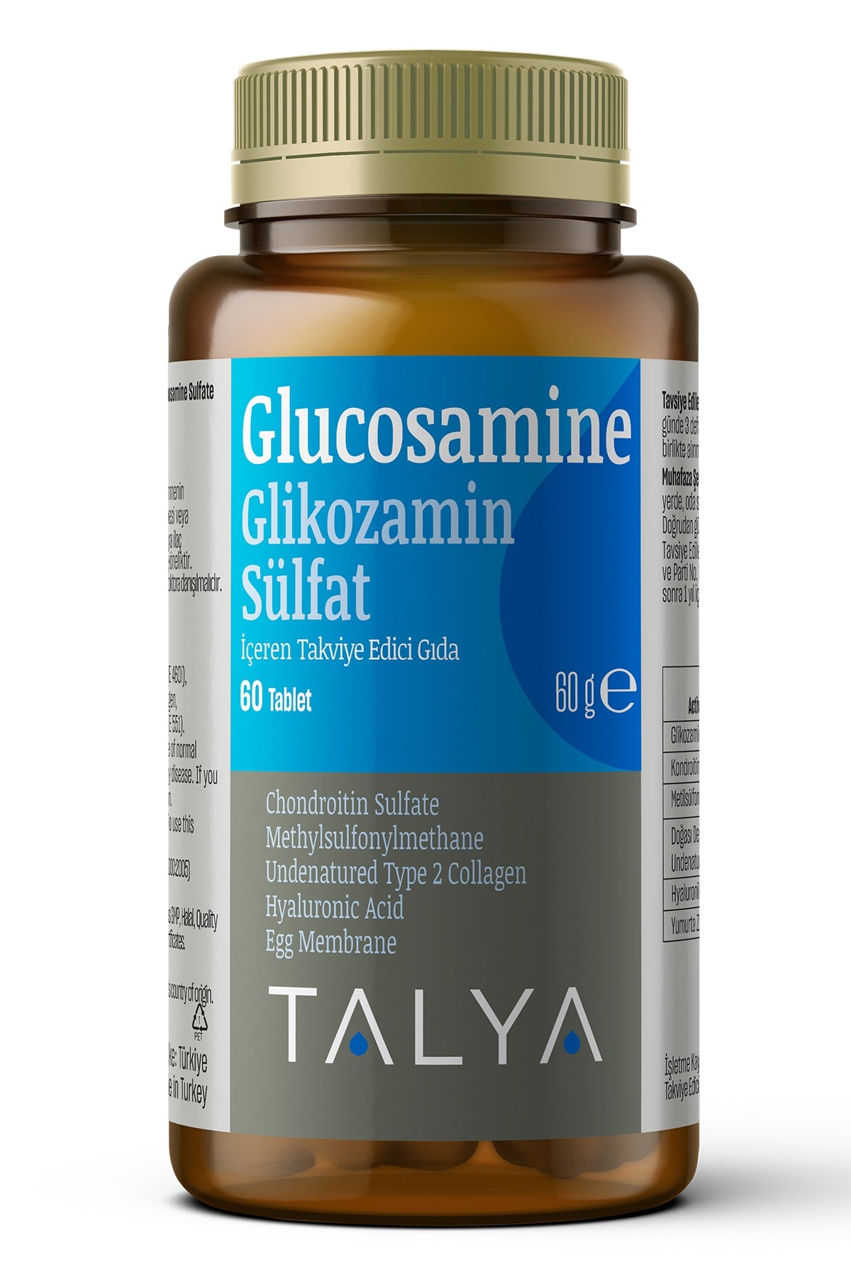 Talya Glukozamin Sulfat 60 Tablet.