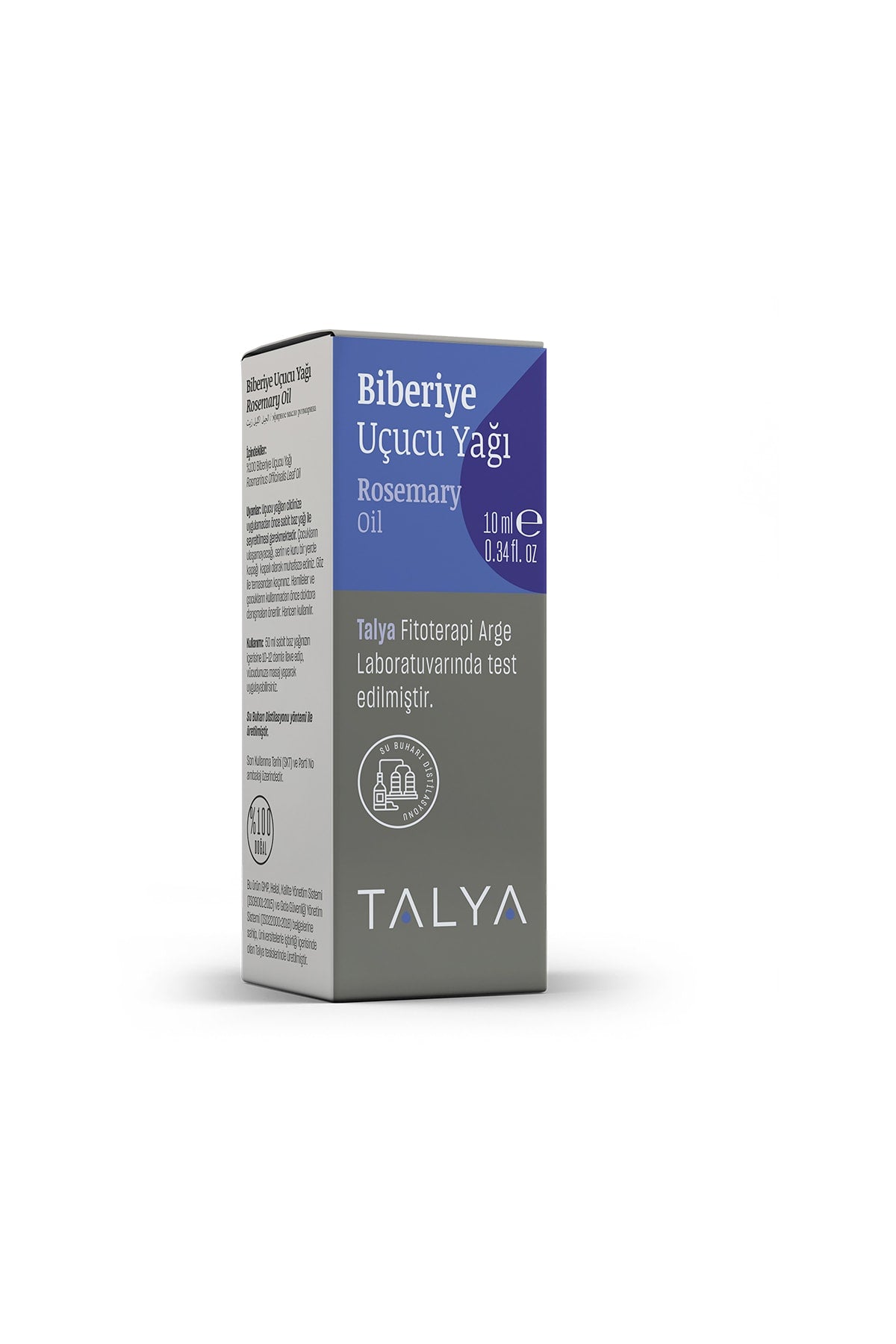 Talya Saf Biberiye Uçucu Yağı 10 ml
