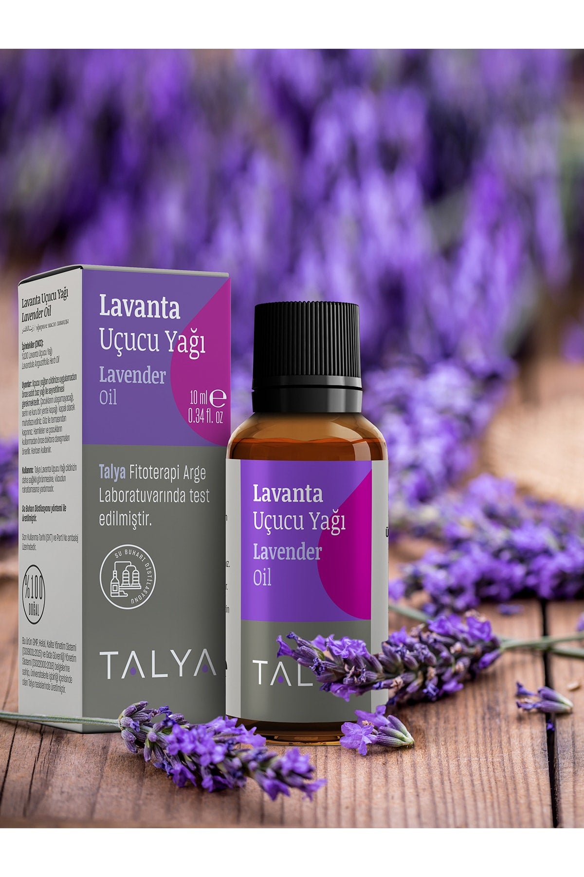 Talya Saf Lavanta Uçucu Yağı 10 ml
