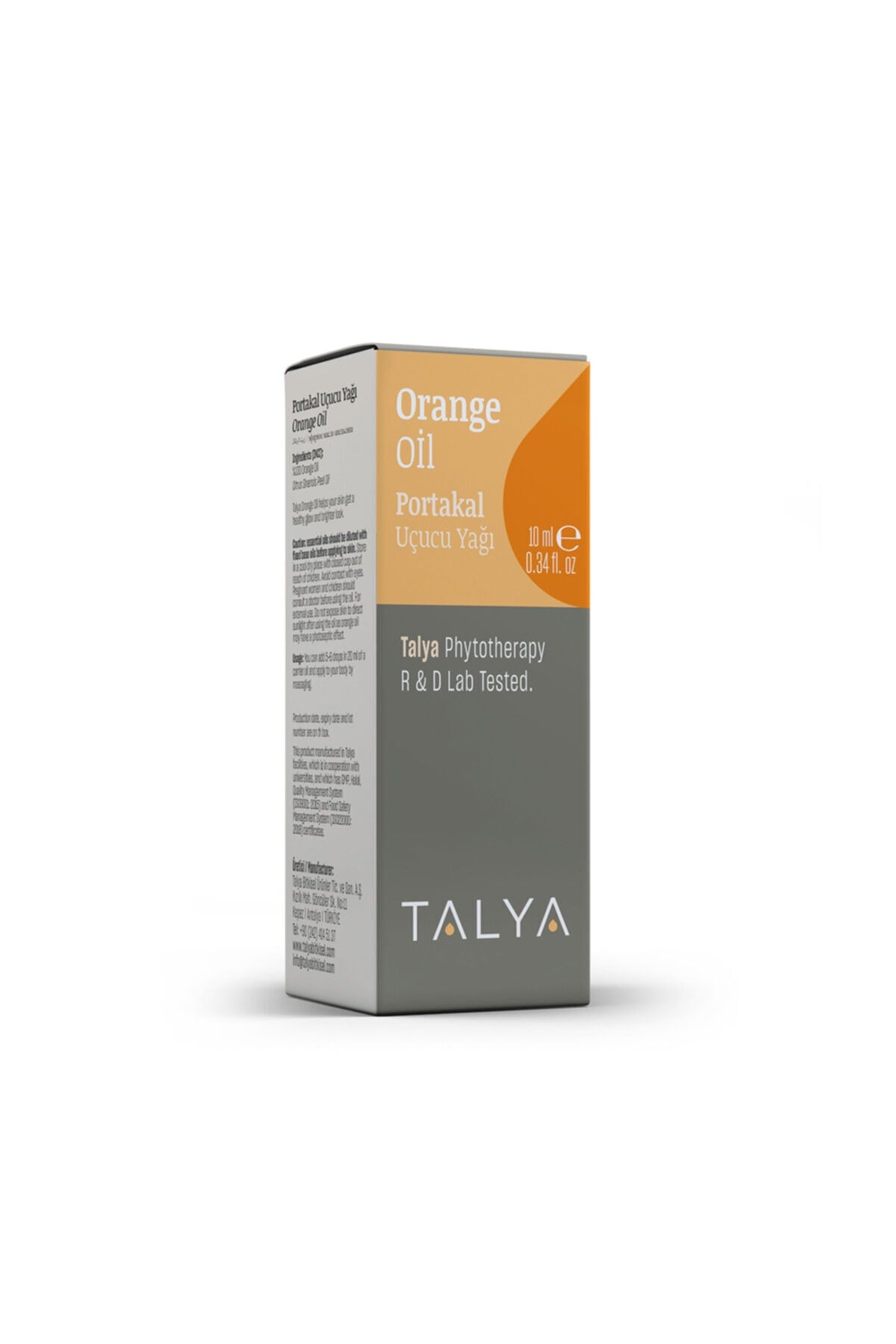 Talya Saf Portakal Uçucu Yağı 10 ml