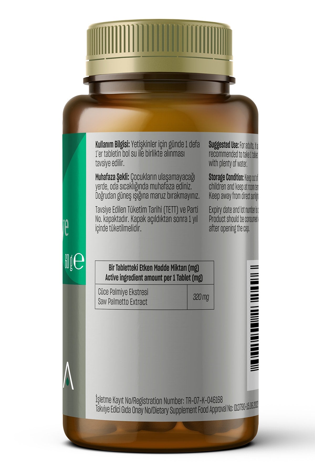 Talya Saw Palmetto 60 Kapsül