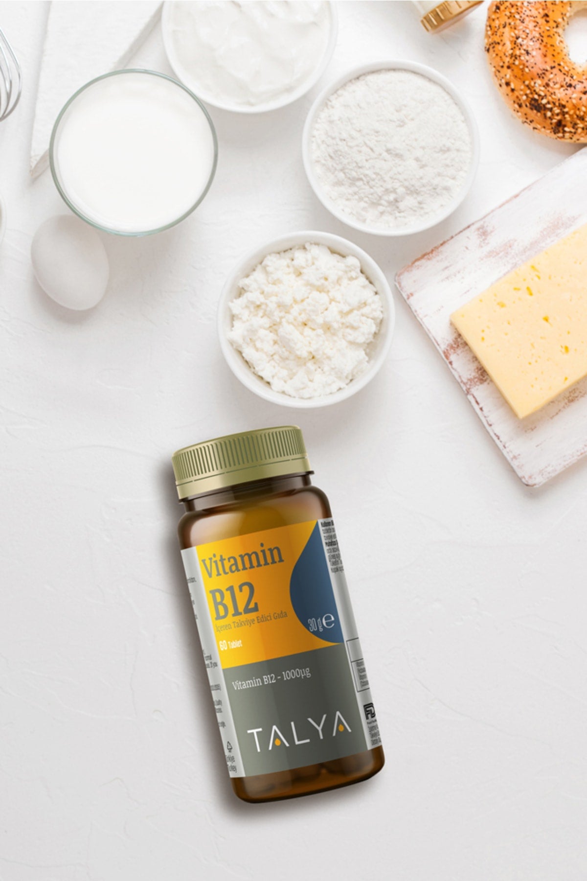 Talya Vitamin B12 İçeren 60 Tablet.