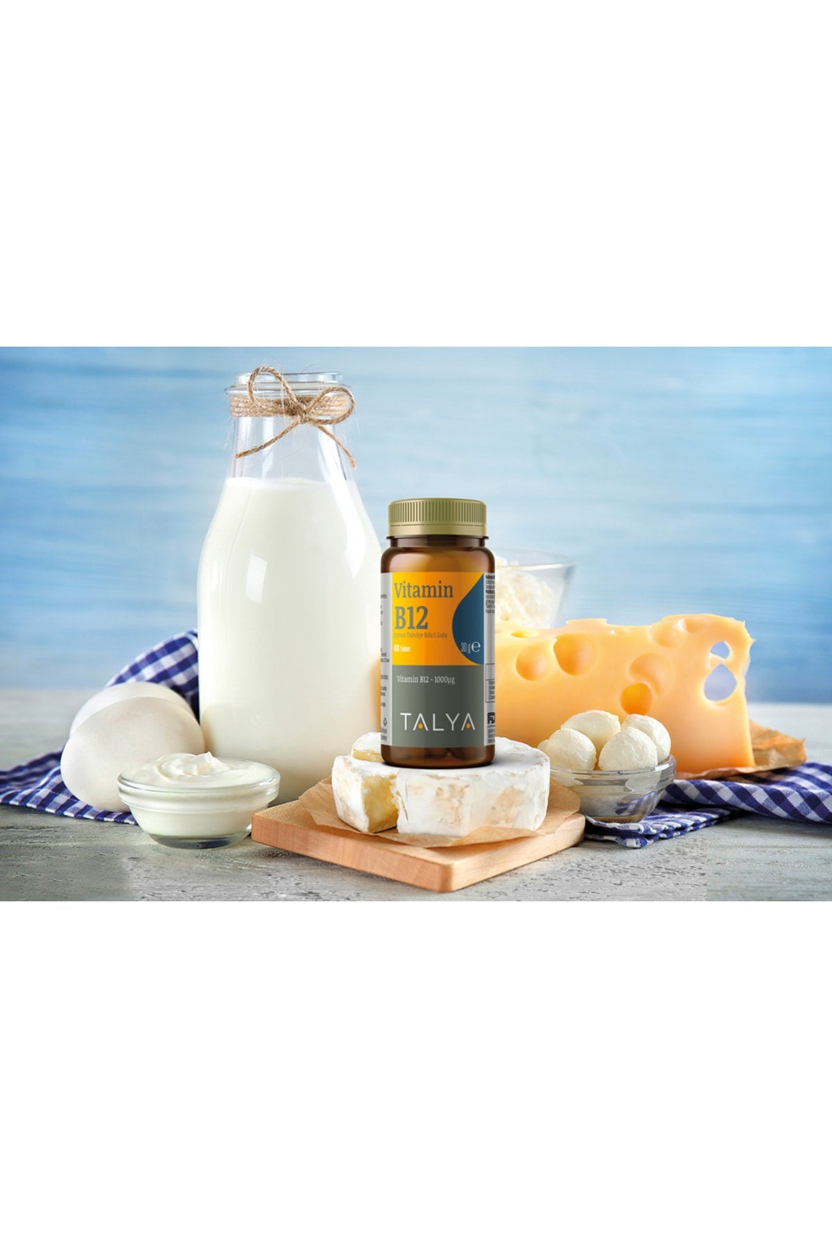 Talya Vitamin B12 İçeren 60 Tablet.