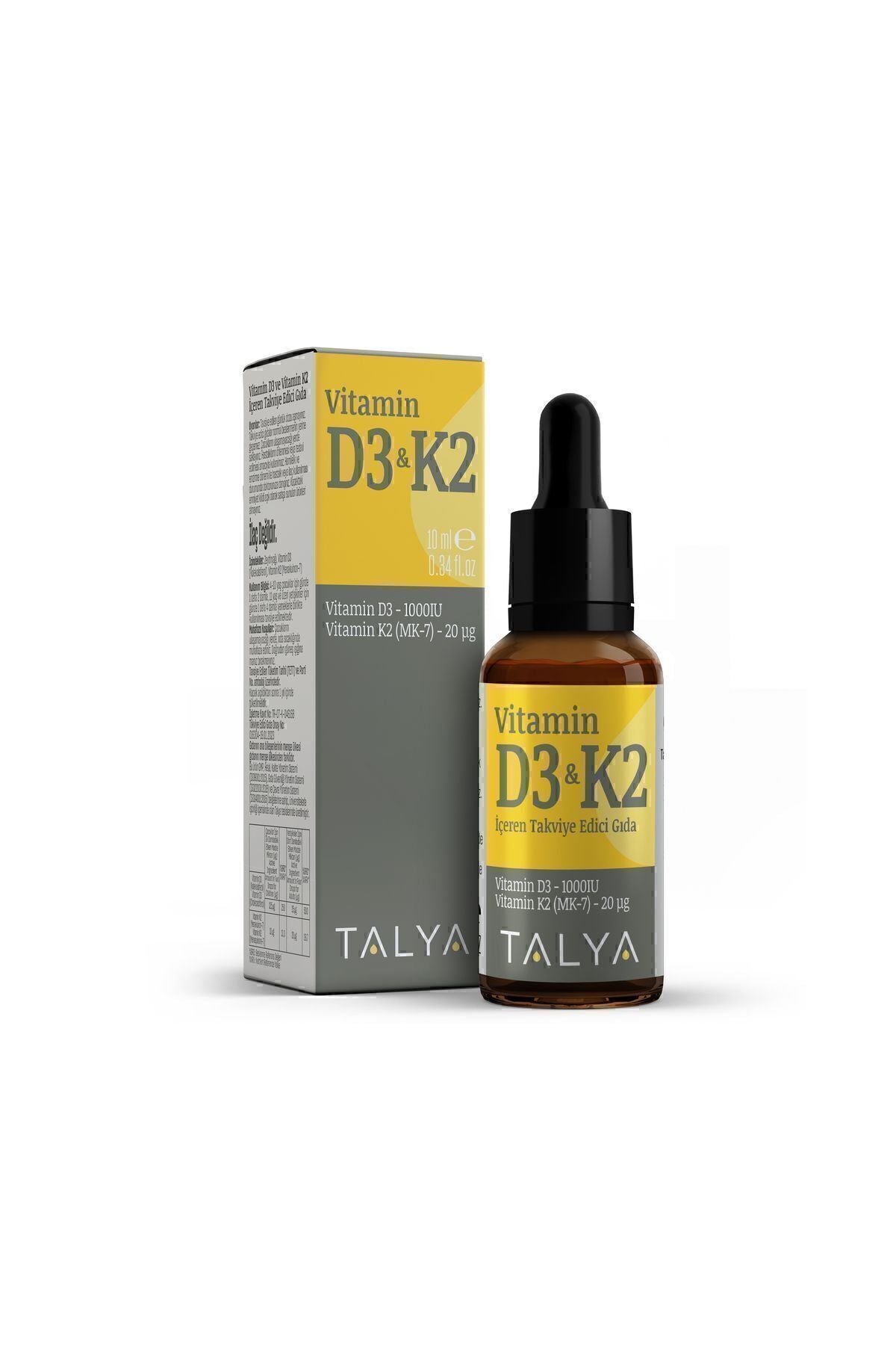 Talya Vitamin D3-K2 10 ml