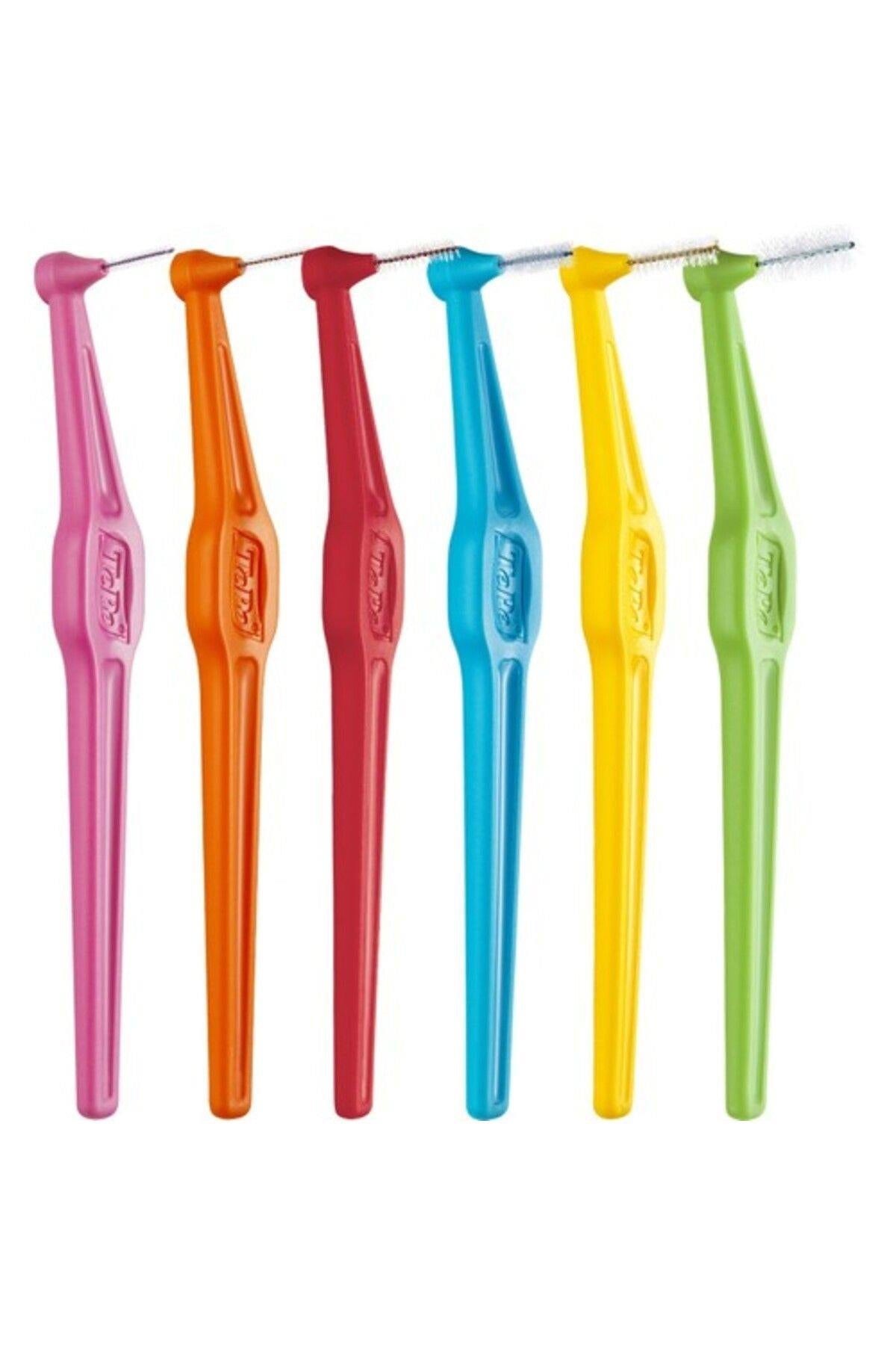 Tepe Angle Arayüz Fırçası Kırmızı 0.5 mm 6 lı