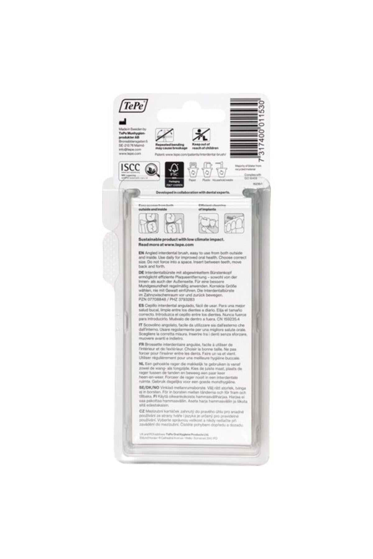 Tepe Angle Arayüz Fırçası Kırmızı 0.5 mm 6 lı