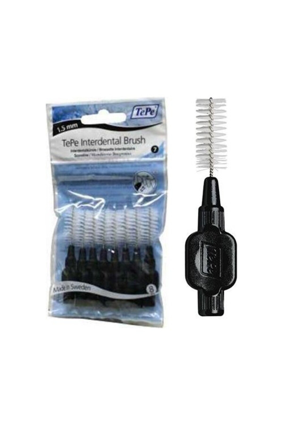 Tepe Diş Arasi Fırçası 1.5 mm Siyah