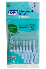 Tepe Interdental Brush Extra Soft Arayüz Fırçası Mavi 0.6 mm 8 li