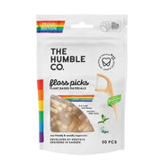 The Humble Co Nane Tadı Kürdanlı Diş İpi 50 Adet - Gökkuşağı