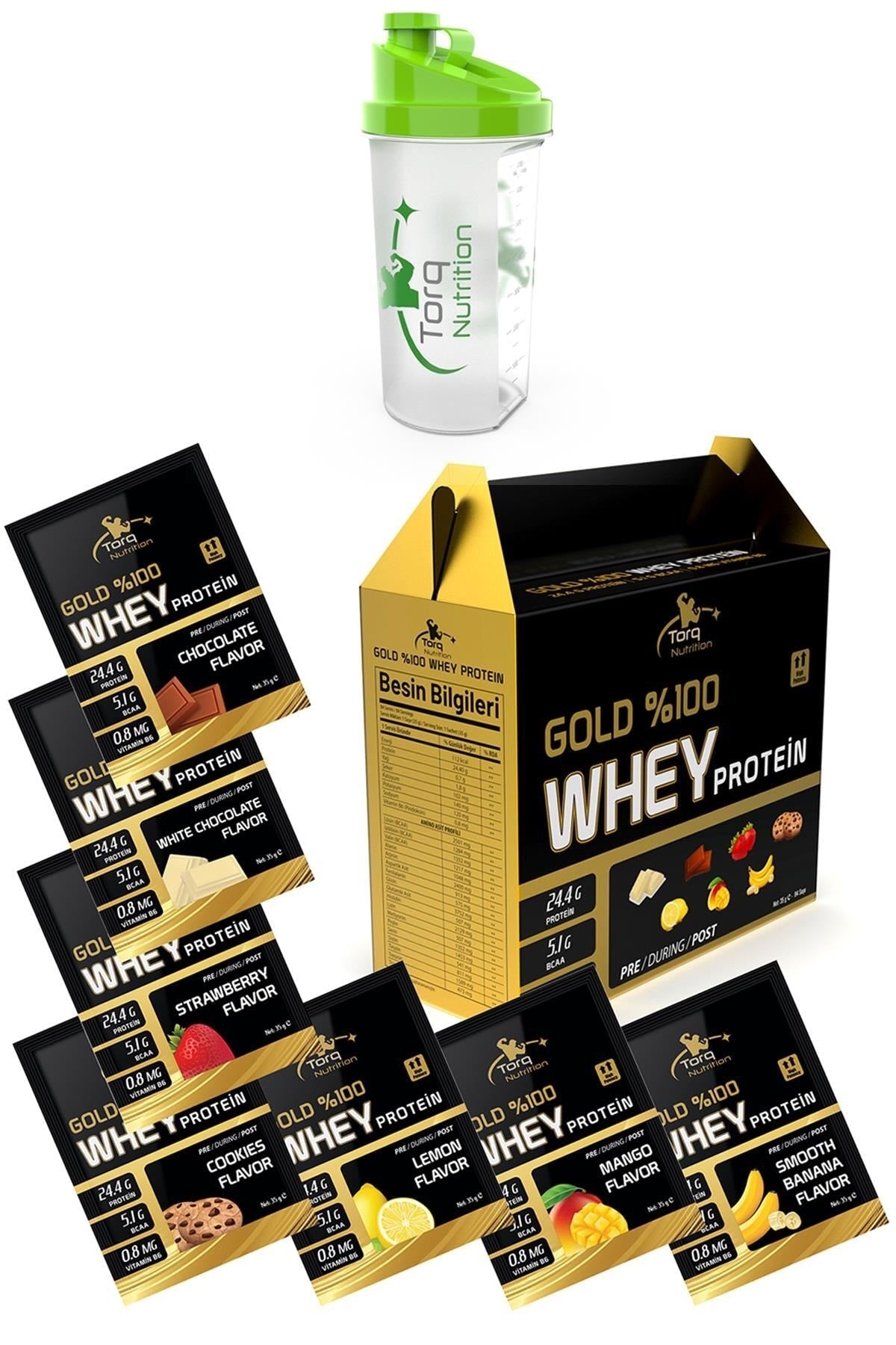 Torq Nutrition GOLD Whey Protein 84x35 Gr