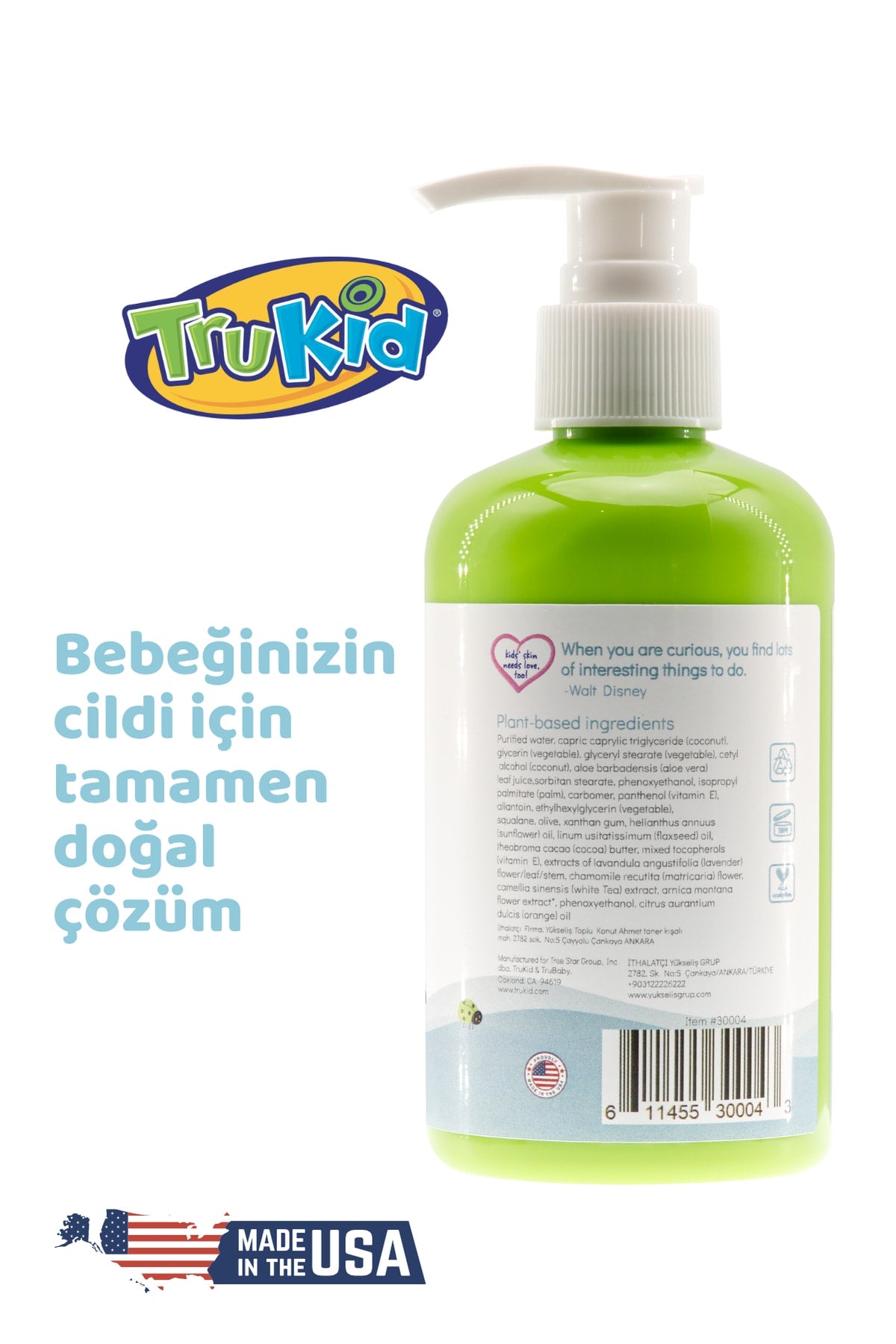 Trukid Happy Face Güneş Sonrası Yüz Vücut Bakım Losyonu 236.5 ml