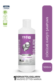 TTO X Dökülme Karşıtı Kolajen & Prebiyotik Saç Şampuanı 500 ml