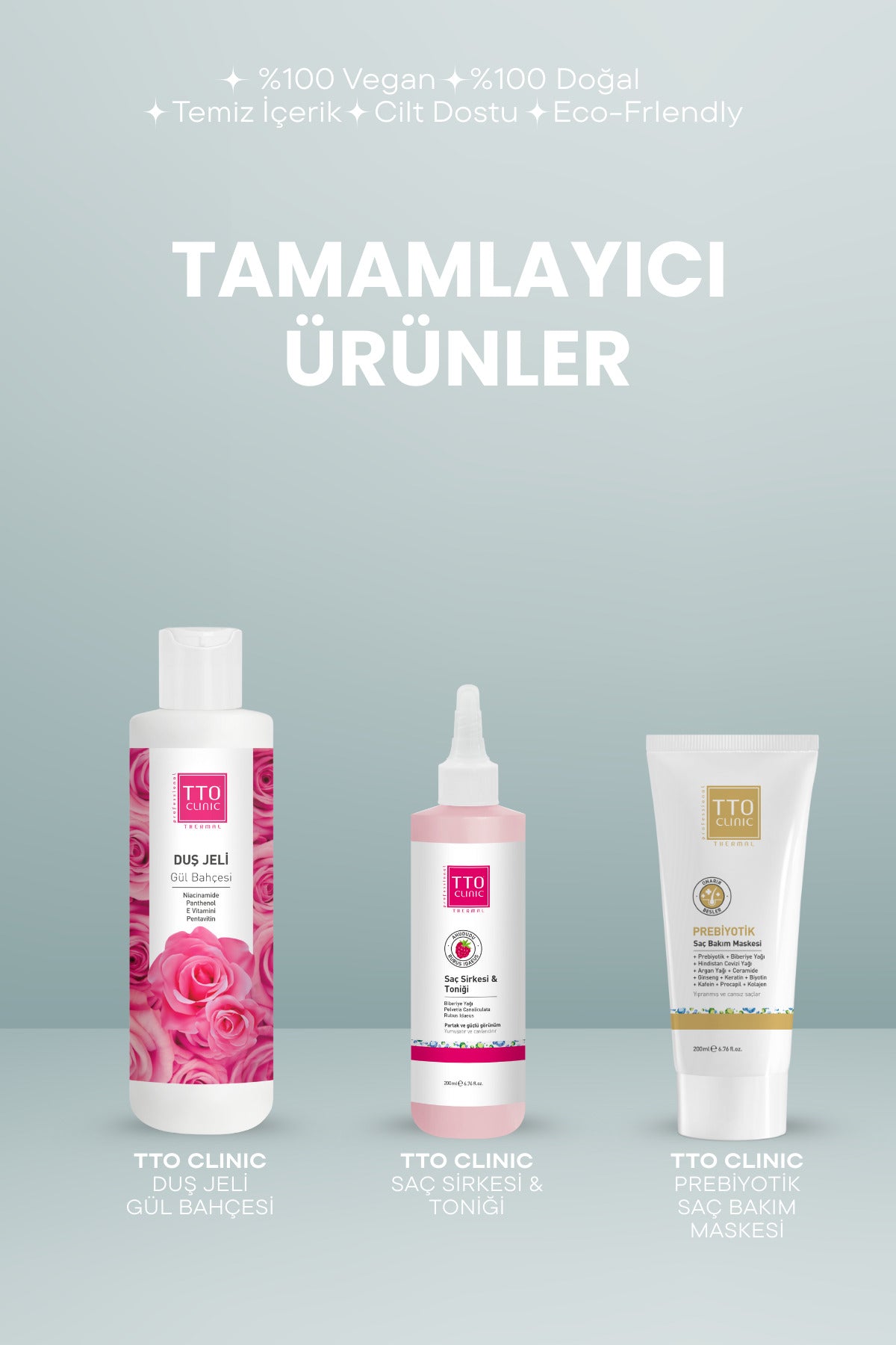 TTO X Dökülme Karşıtı Kolajen & Prebiyotik Saç Şampuanı 500 ml