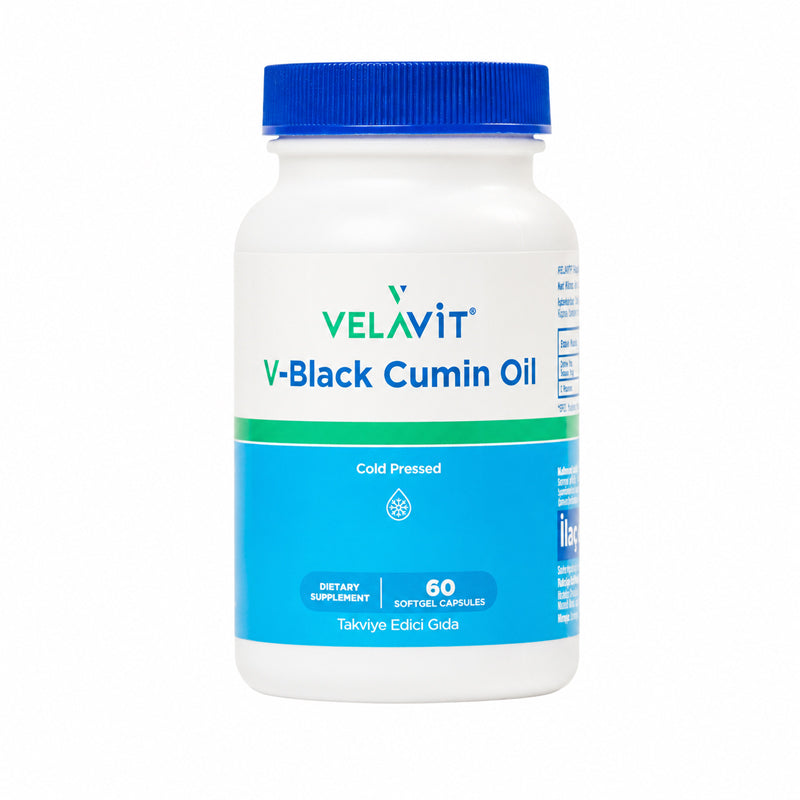 Velavit V-Black Cumin Oil 60 Kapsül