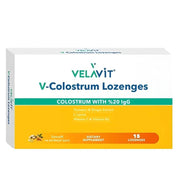 Velavit V-Colostrum Zencefil Zerdeçal Lozenges 15 Pastil