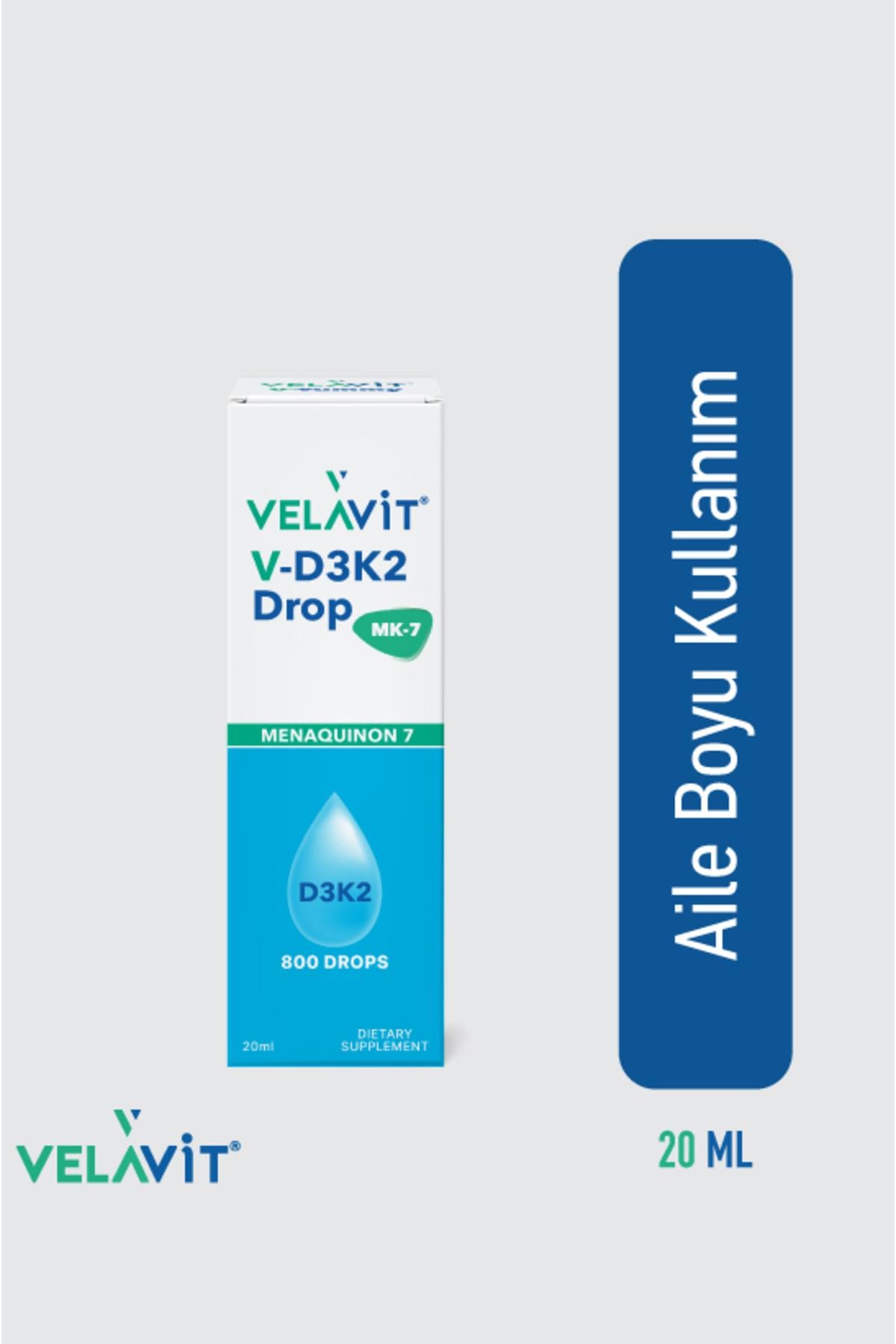 Velavit V-D3K2 Drop Damla 20 ml