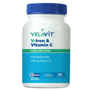 Velavit V-Iron & Vitamin C İçeren Takviye Edici Gıda 30 Tablet