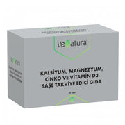 VeNatura Kalsiyum,Magnezyum,Çinko ve Vitamin D3 Saşe Takviye Edici Gıda 30 Saşe