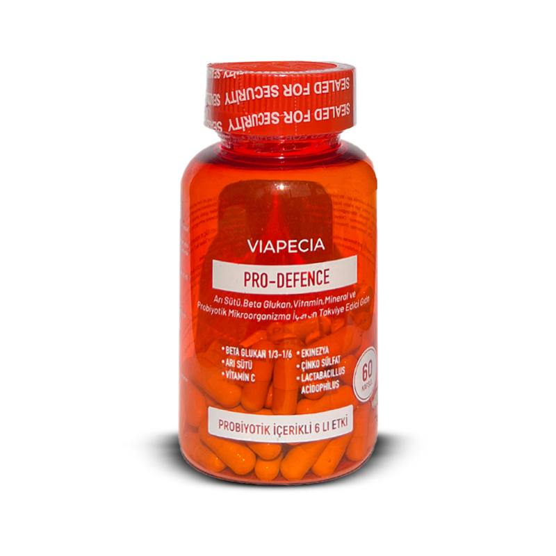 Viapecia Pro-Defence Takviye İçeren Gıda 60 Kapsül