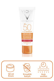 Vichy Capital Soleil SPF 50 Anti Age Güneş Kremi 50 ml