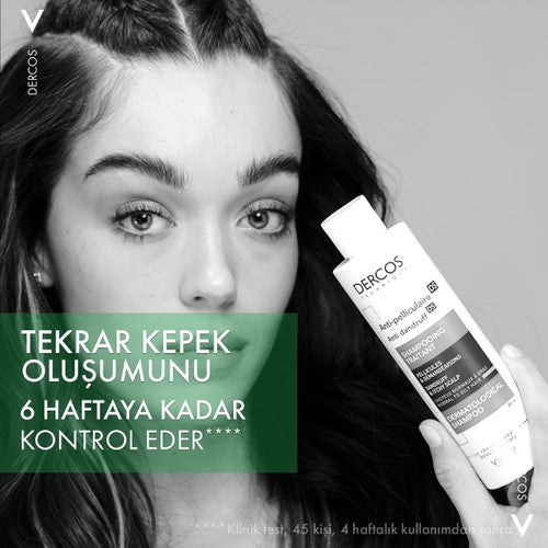 Vichy Dercos Anti Dandruff Kepek Karşıtı Şampuan 390 ml - Normal ve Yağlı Saçlar