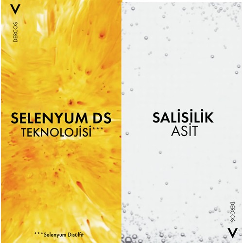 Vichy Dercos Anti Dandruff Kepek Karşıtı Şampuan 390 ml - Normal ve Yağlı Saçlar