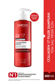 Vichy Dercos Collagen Filler Shampoo 400 ml