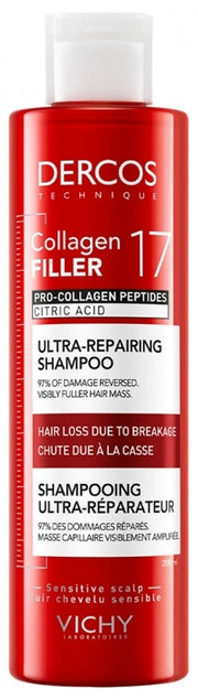 Vichy Dercos Collagen Filler Shampooing 200 ml