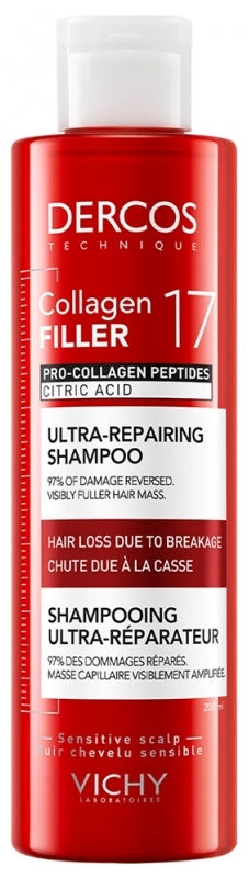 Vichy Dercos Collagen Filler Shampooing 200 ml