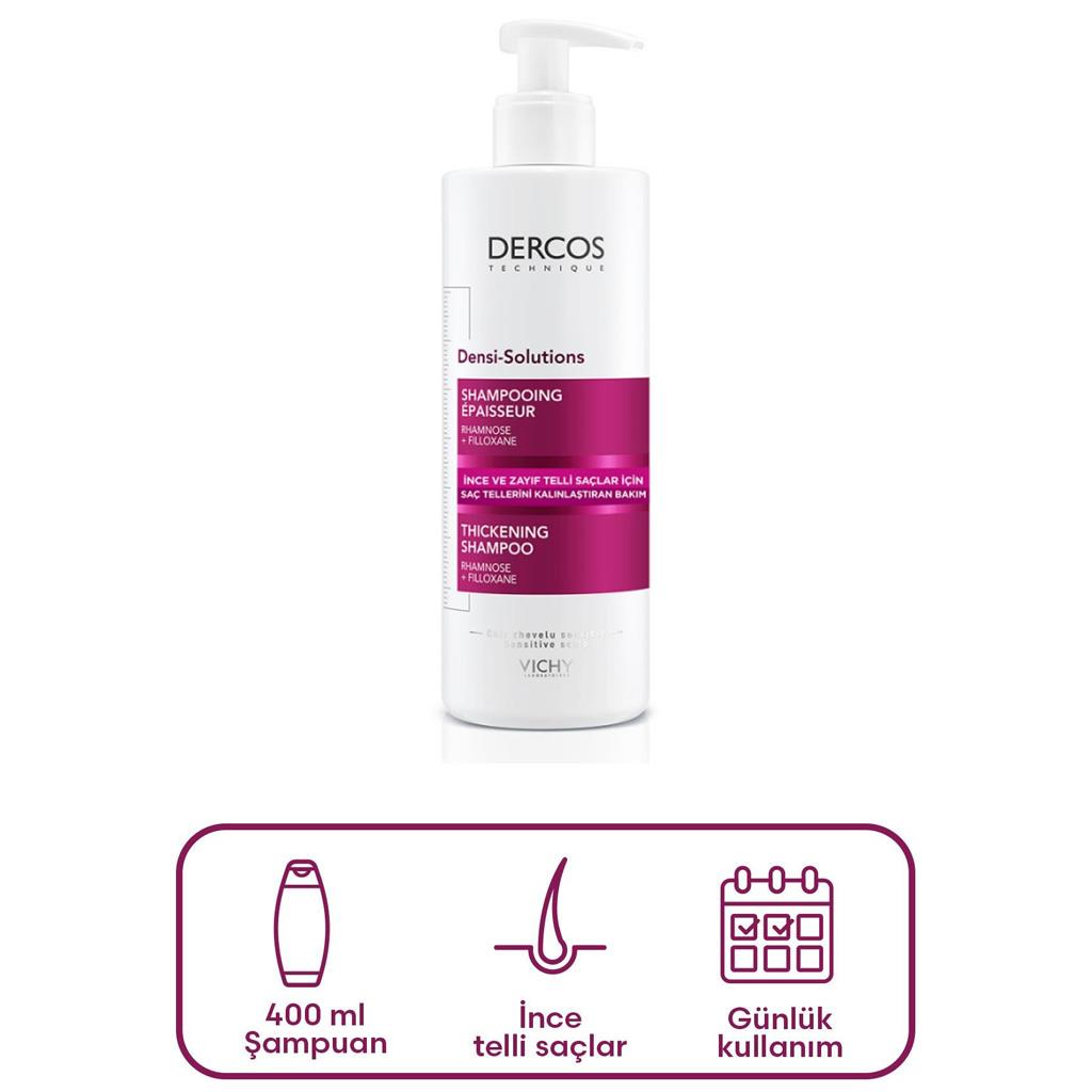 Vichy Dercos Densi-Solution İnce ve Zayıf Saçlar İçin Şampuan 400 ml
